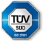 Parcel Perform is ISO 27001 certified by TÜV SÜD PSB Pte Ltd